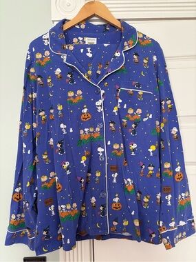 Bedhead Charlie Brown and Snoopy Halloween PJs EXCELLENT condition